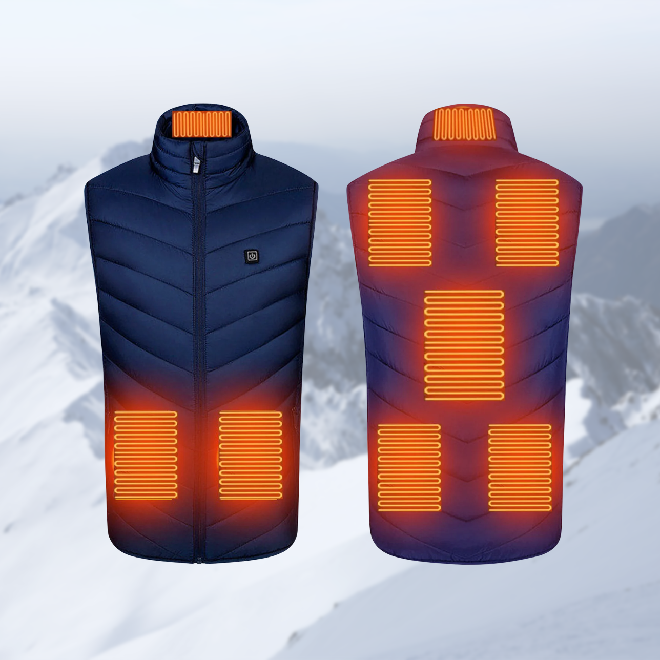 Gilet chauffant sans manches Luxury-Thermal ®